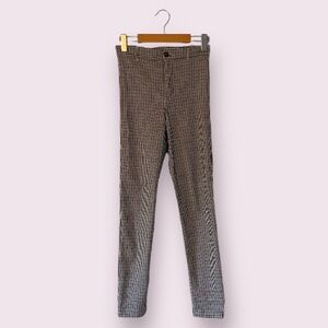 Garage Plaid Skinny Pants